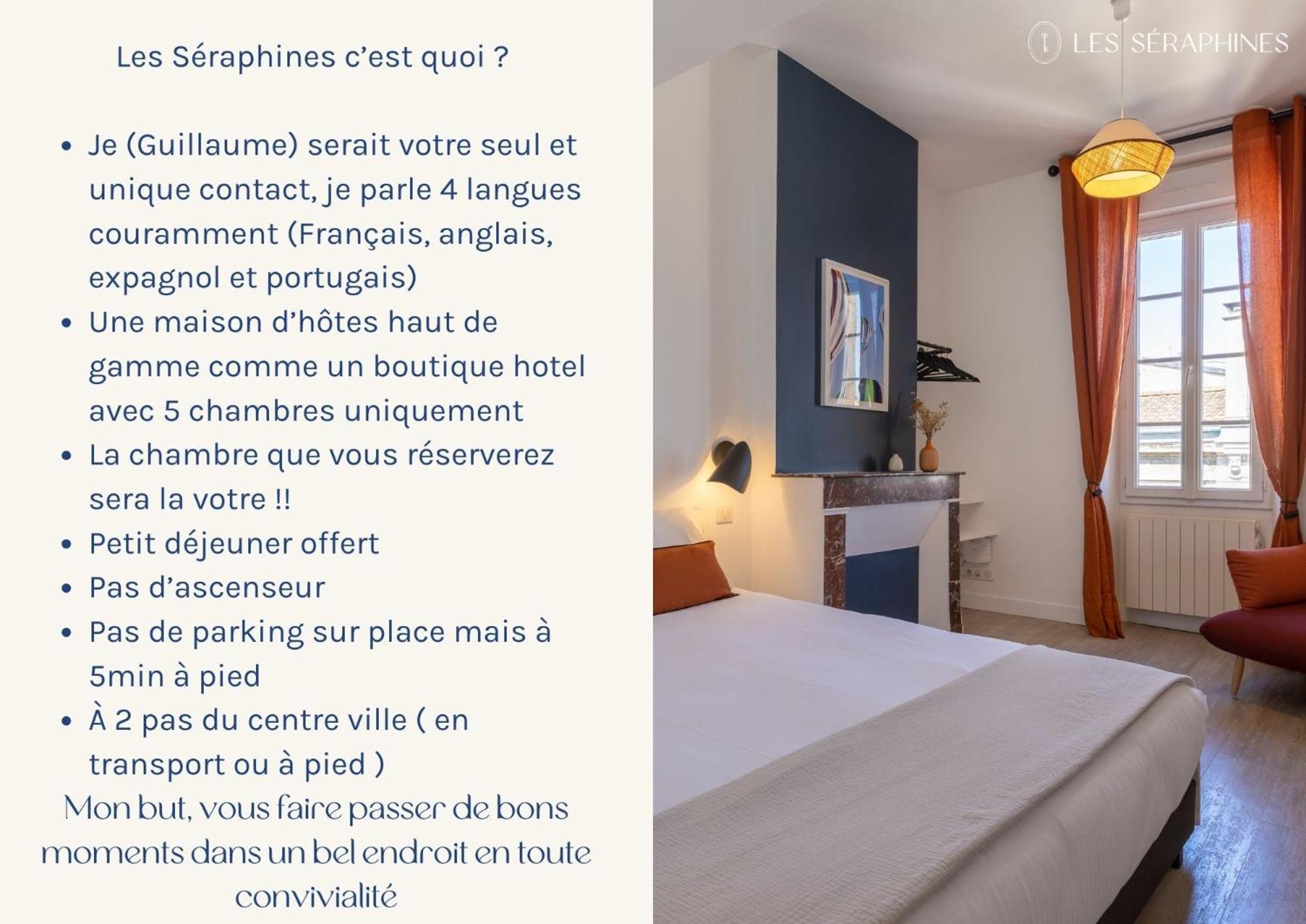 Les Seraphines - Chambres D'Hotes - Guests House Bordeaux Dış mekan fotoğraf
