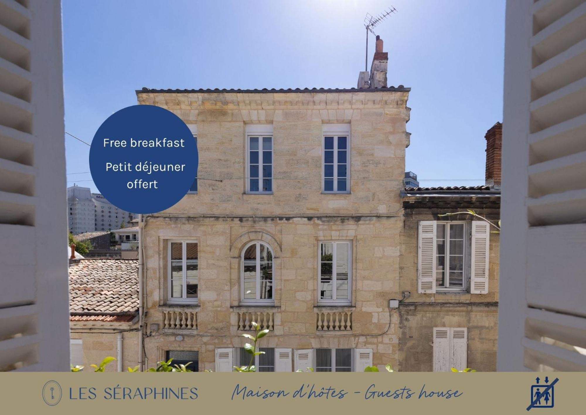 Les Seraphines - Chambres D'Hotes - Guests House Bordeaux Dış mekan fotoğraf